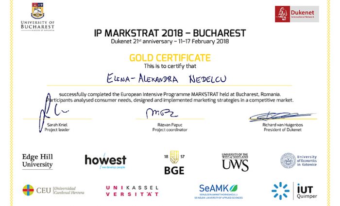 Diplome Markstrat pr site BUN