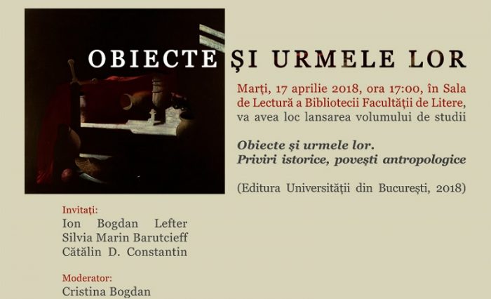 Afiș Obiecte și urmele lor2