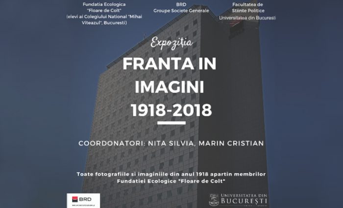 Afis stire Franta in imagini