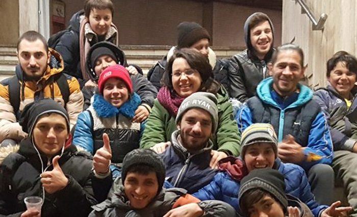 Am urmărit crearea unei rețele umane