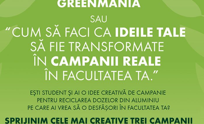 Studenții preocupați de protecția mediului pot aplica pentru granturile studențești GreenManianews nou