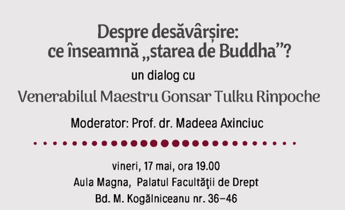 știre venerabilul maestru tibetan