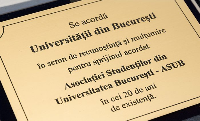 ASUB la 20 de ani de la înființare