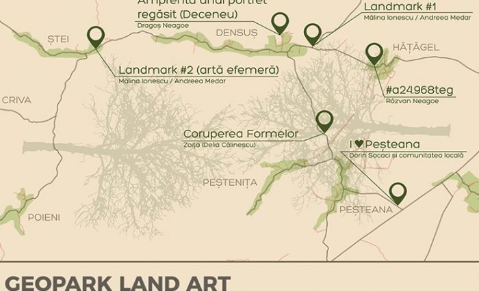 tabara land art Geoparc