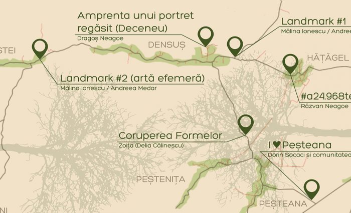 tabara land art Geoparc SLIDER