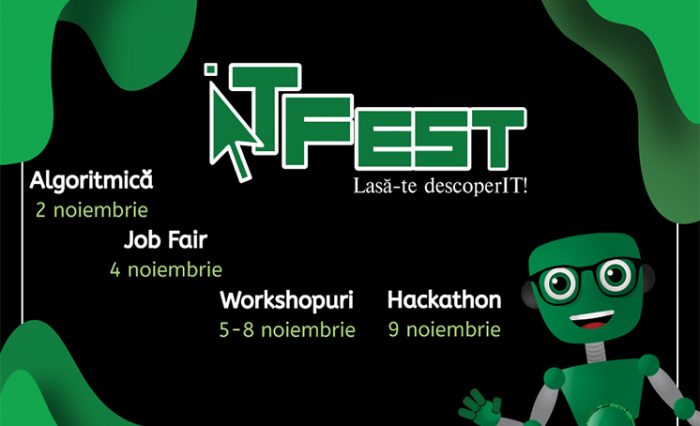 Lasa-te descoperIT la cea de-a XII-a editie ITFest