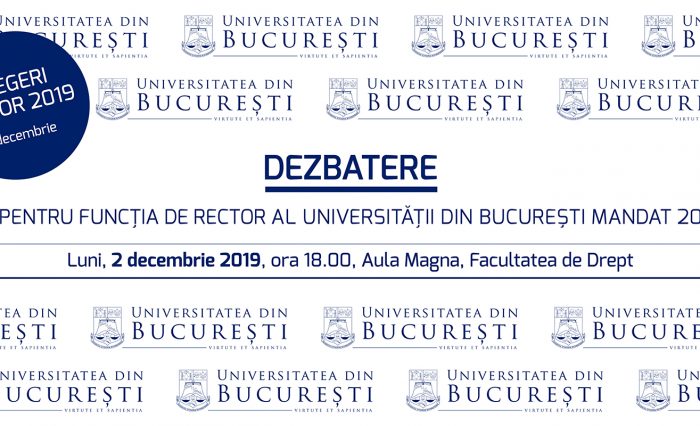 dezbatere rector