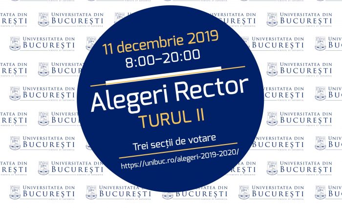 Stire alegeri rector 11 dec.