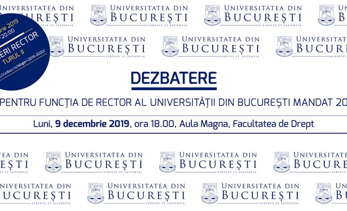 dezbatere rector 11 dec.