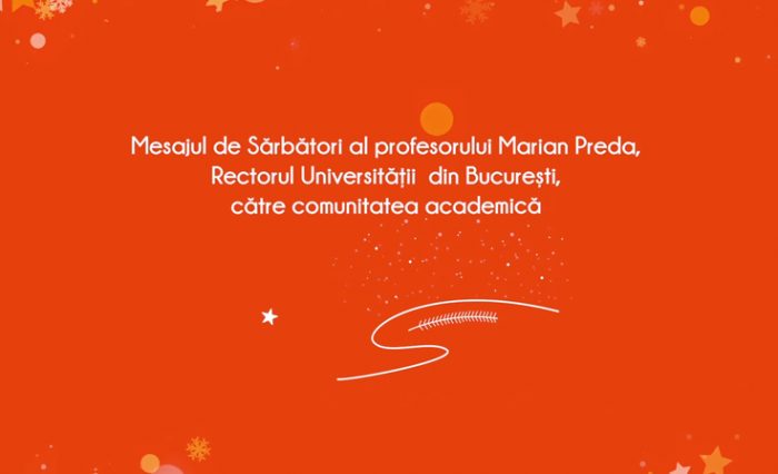 mesaj prof marian preda rector ub sarbatori 2019
