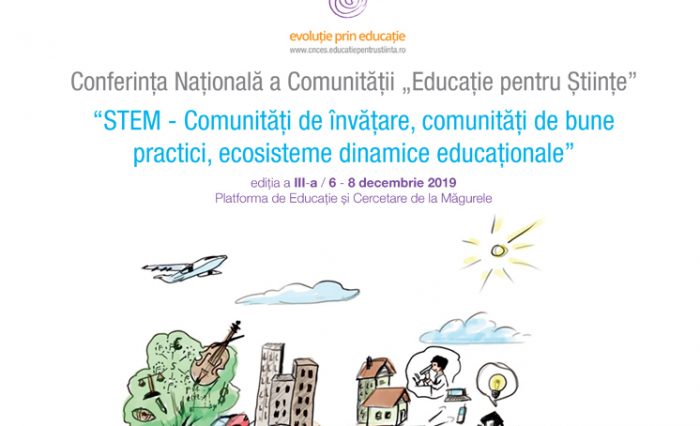 stire Conferinta Nationala a Comunitatii Educatie pentru Stiinte