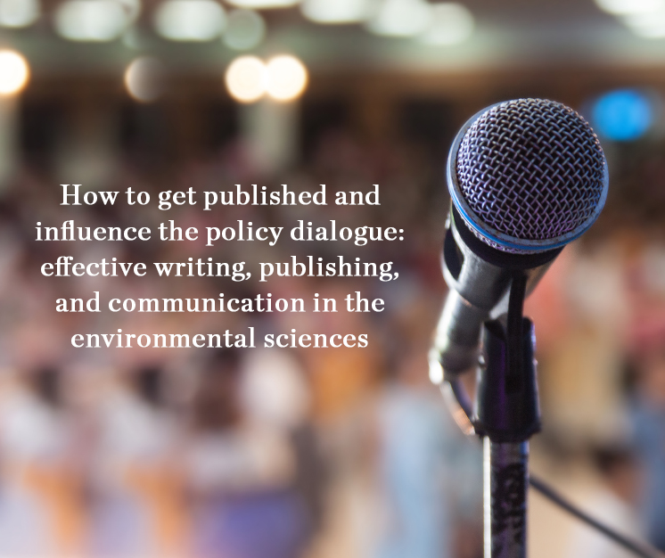 How to get published and influence the policy dialogue