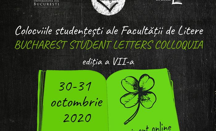 Afiș BucharEst STudent Letters Colloquia