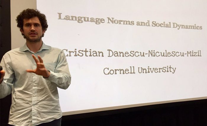 Cristian Danescu-Niculescu-Mizil stire
