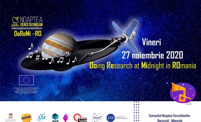Afiș Noaptea Cercetătorilor