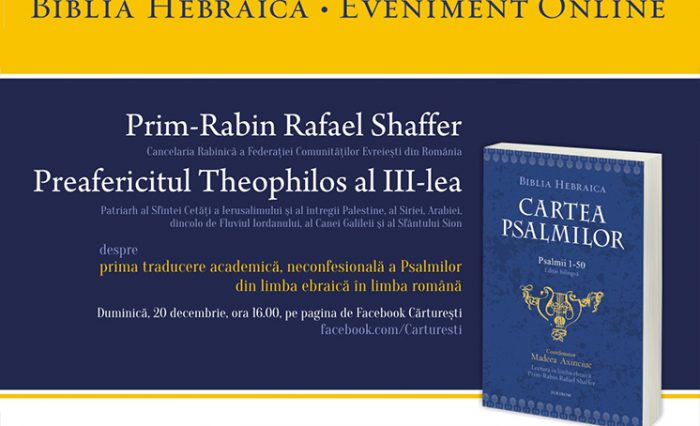 cartea psalmilor, lansare online