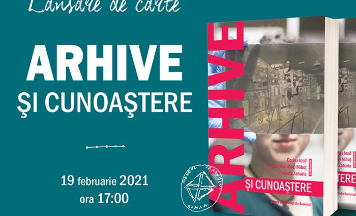 Două cadre didactice ale UB, printre coordonatorii volumului „Arhive și Cunoaștere”, lansat la MNȚR