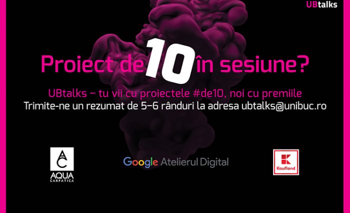 ub talks 2021 unibuc universitatea din bucuresti kaufland aqua carpatica