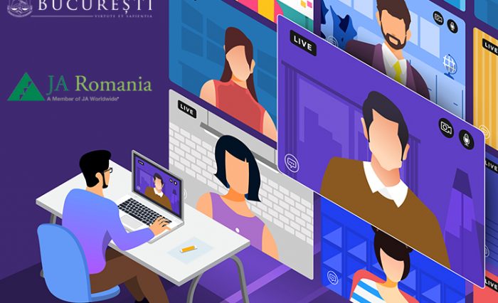 Webinare online dedicate studenților și profesorilor UB, organizate de Junior Achievement România