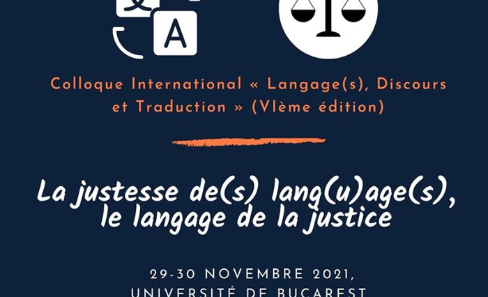 La justesse de langage, le langage de la justice - STIRE (2)