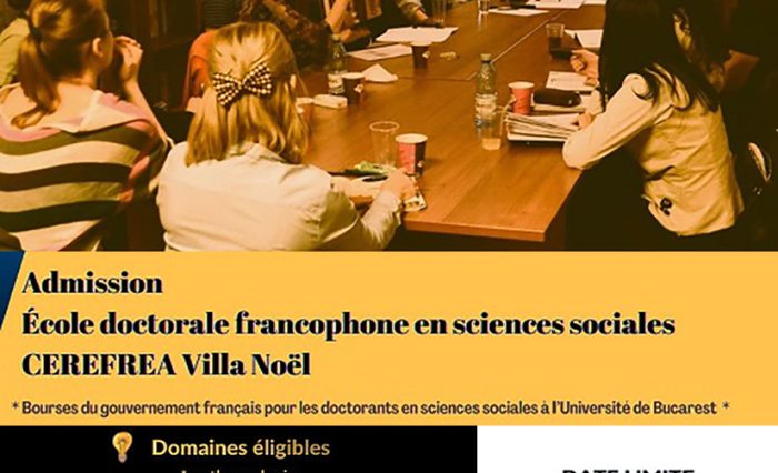 Scoala doctorala francofona - STIRE
