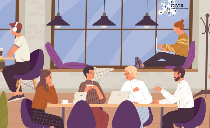 foto CIVIS Tandem and Language Cafes 2023