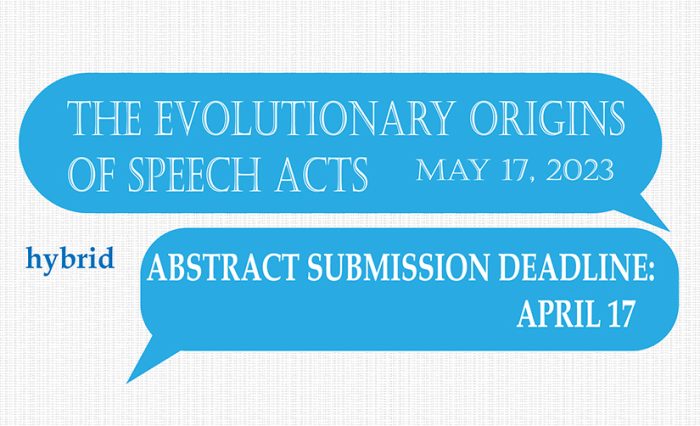 The Evolutionary Origins of Speech Acts - STIRE