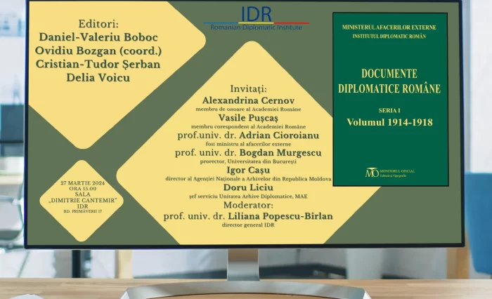 IDR lansare volum stire