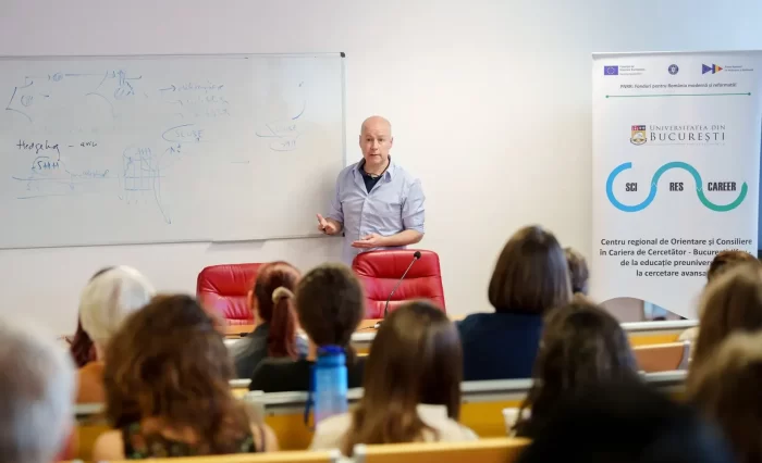 SciResCareer Liliana Burlibasa Adrian Salic stiinta pentru toti unibuc