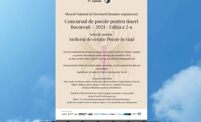 concursul de poezie tineri stire