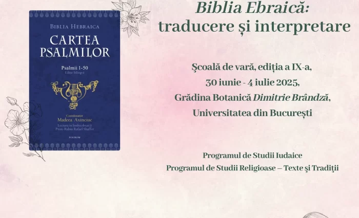 biblia ebraica traducere si interpretare