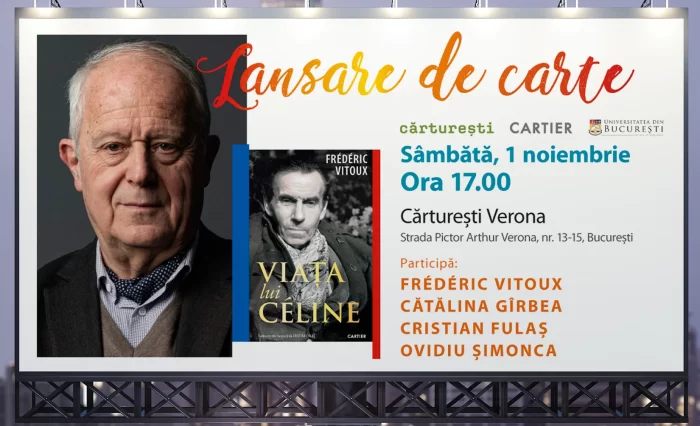 lansare de carte frederic vitoux stire