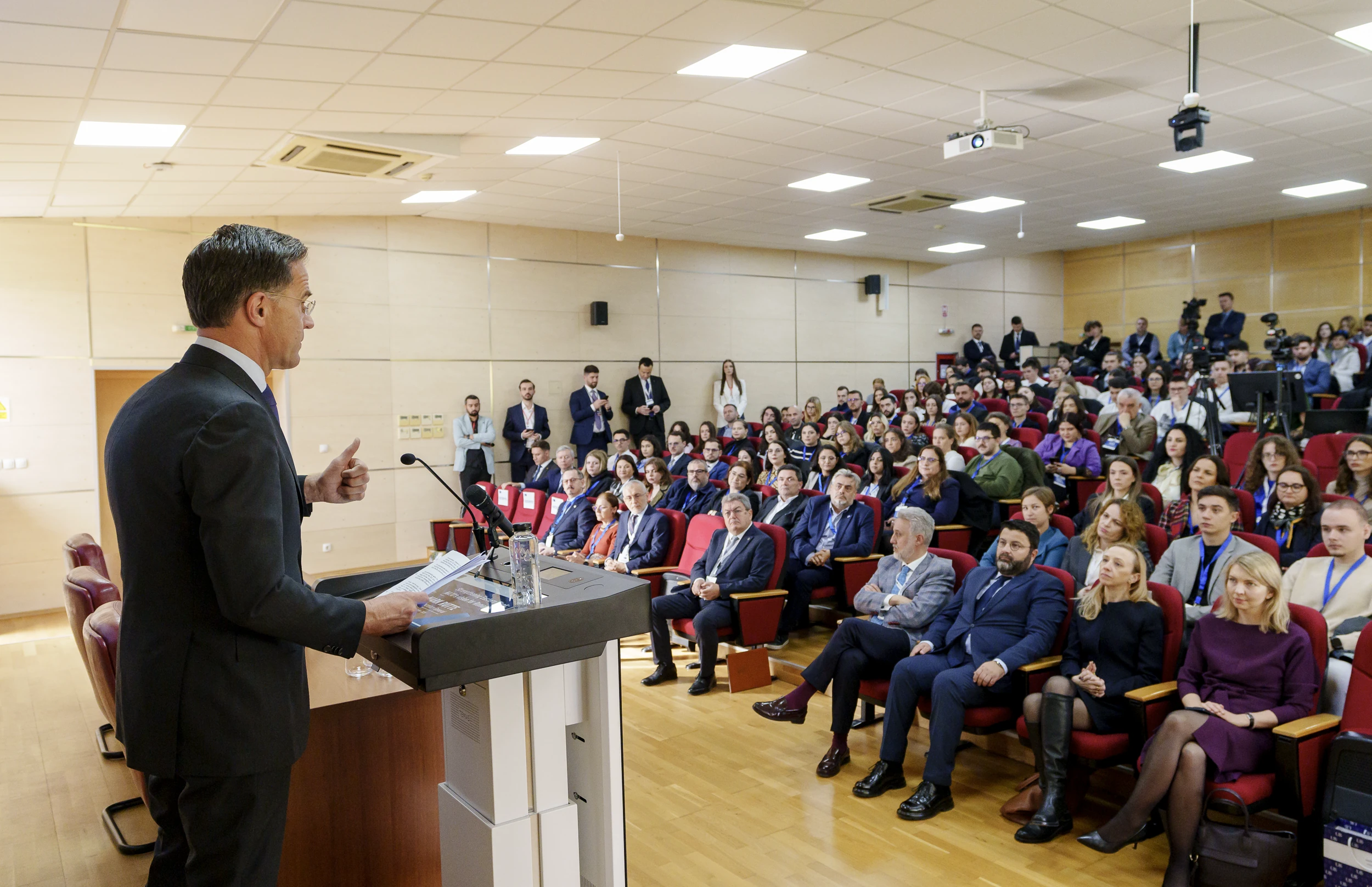 Mark Rutte @ UNIBUC - 18