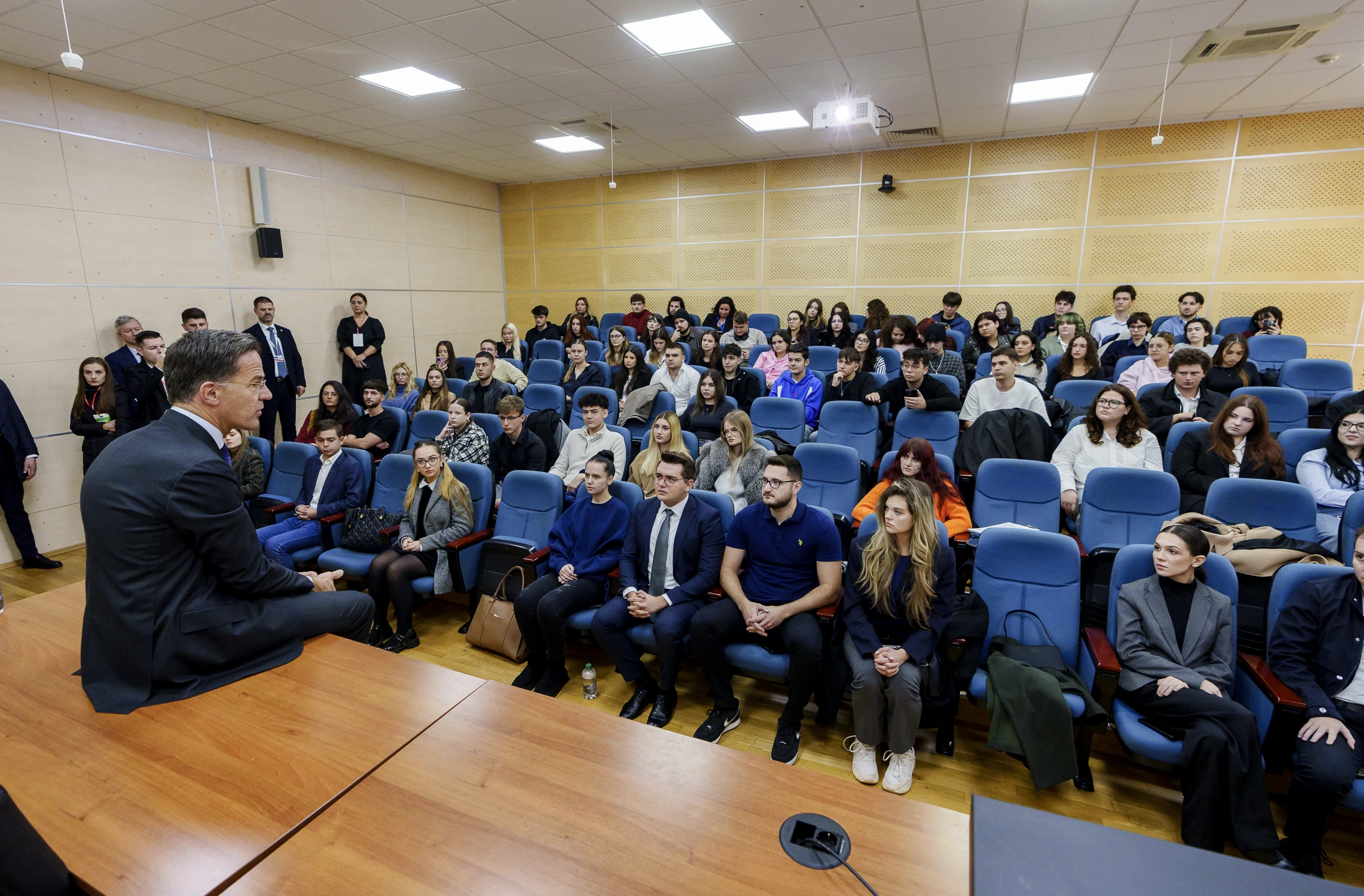 Mark Rutte @ UNIBUC - 63