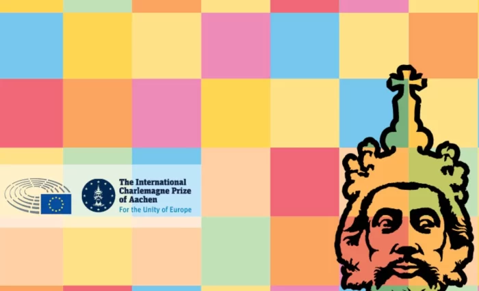 stire the international Charlemagne Prize of Aachen