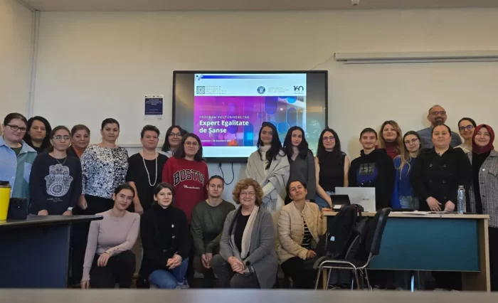 prima generatie de absolventi program postuniversitar Expert în Egalitate de Șanse