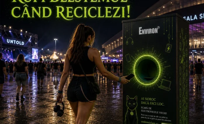 campanie environ unibuc rupi blestemul campanie inedita reciclare sustenabilitate competitie untold