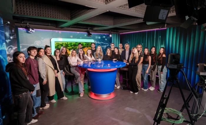 poză știre studio